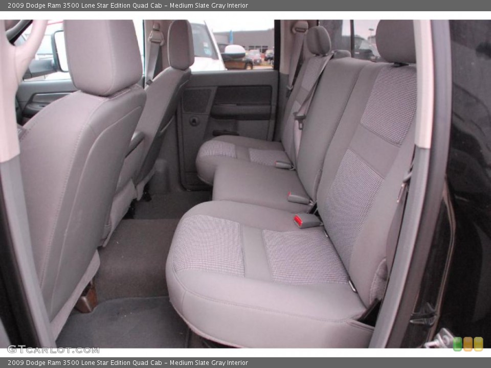 Medium Slate Gray Interior Photo for the 2009 Dodge Ram 3500 Lone Star Edition Quad Cab #42898613