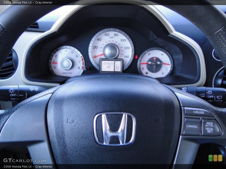Gray Interior Gauges for the 2009 Honda Pilot LX #42898929