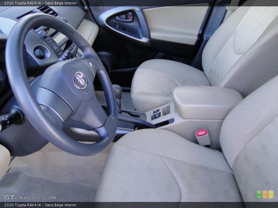 Sand Beige Interior Photo for the 2010 Toyota RAV4 I4 #42899529