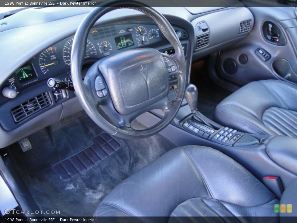 Dark Pewter 1998 Pontiac Bonneville Interiors