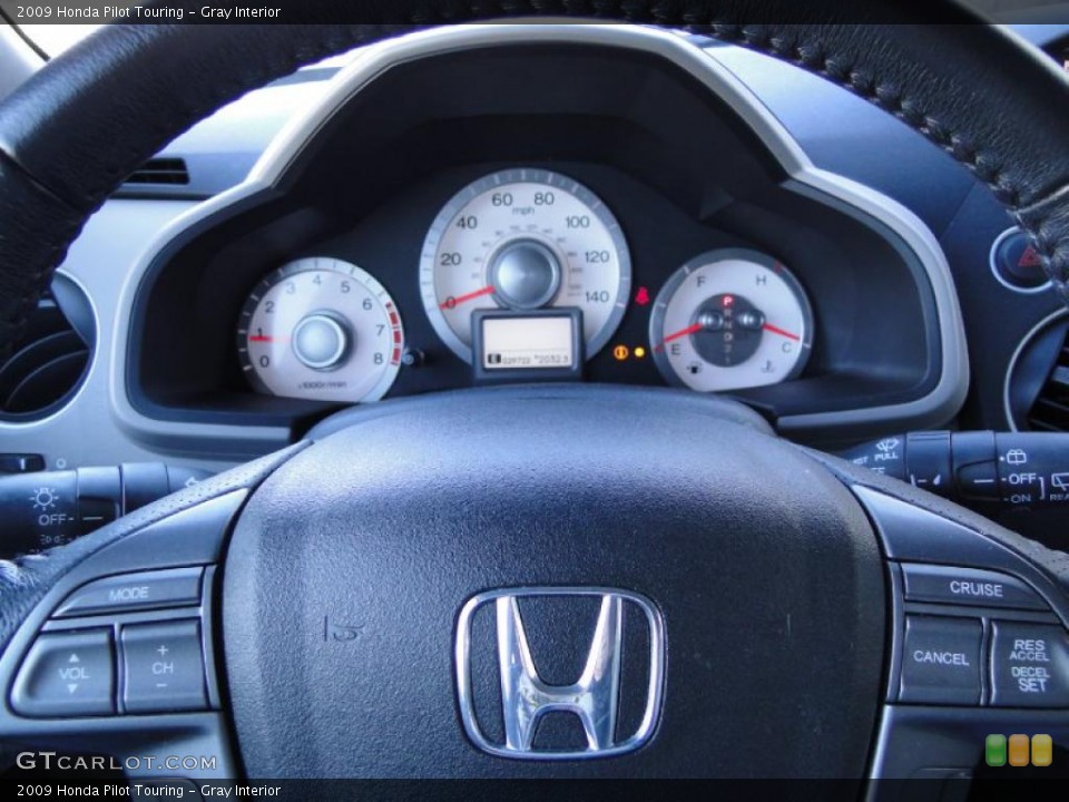 Gray Interior Steering Wheel for the 2009 Honda Pilot Touring #42901341