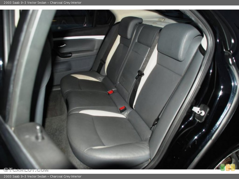 Charcoal Grey Interior Photo for the 2003 Saab 9-3 Vector Sedan #42902061