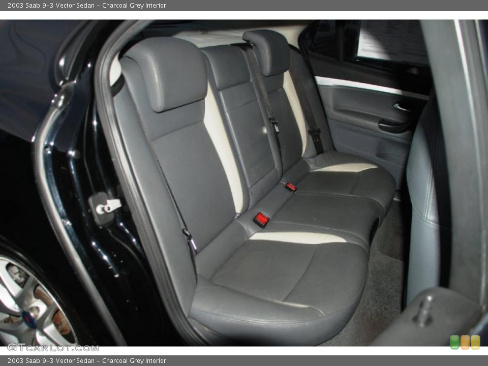Charcoal Grey Interior Photo for the 2003 Saab 9-3 Vector Sedan #42902077