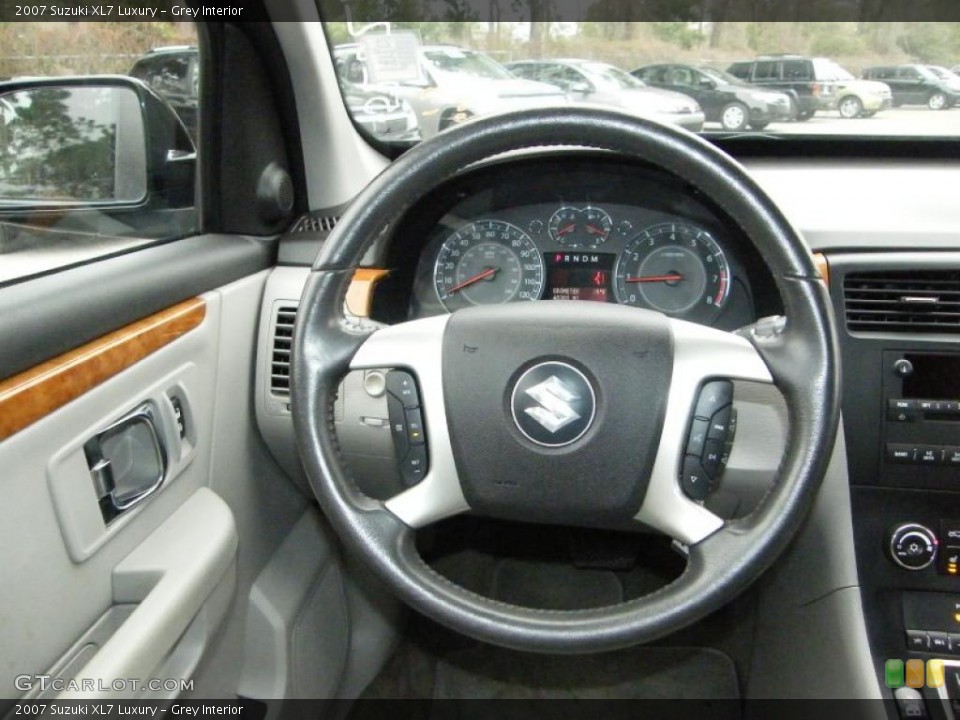 Grey Interior Steering Wheel for the 2007 Suzuki XL7 Luxury #42908617