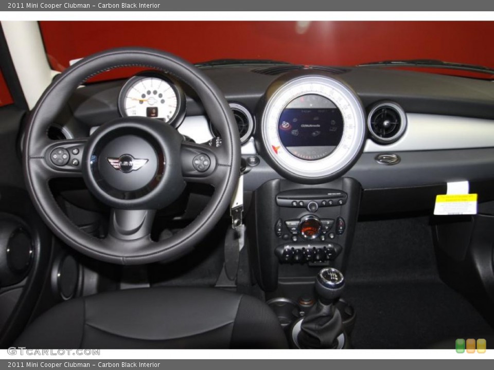 Carbon Black Interior Dashboard for the 2011 Mini Cooper Clubman #42909133