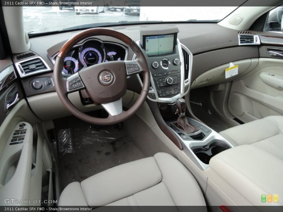 Shale/Brownstone Interior Dashboard for the 2011 Cadillac SRX FWD #42912602