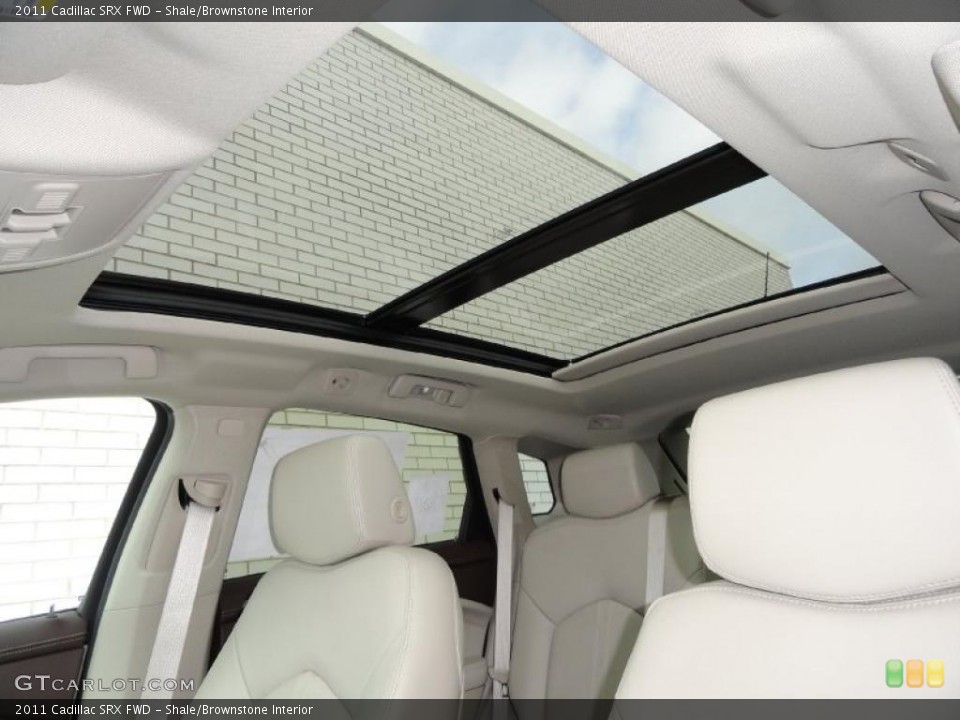 Shale/Brownstone Interior Sunroof for the 2011 Cadillac SRX FWD #42912642