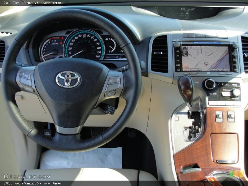Ivory Interior Dashboard for the 2011 Toyota Venza V6 #42918514