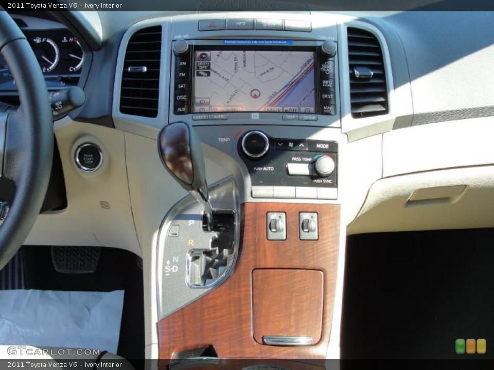 Ivory Interior Controls for the 2011 Toyota Venza V6 #42918530
