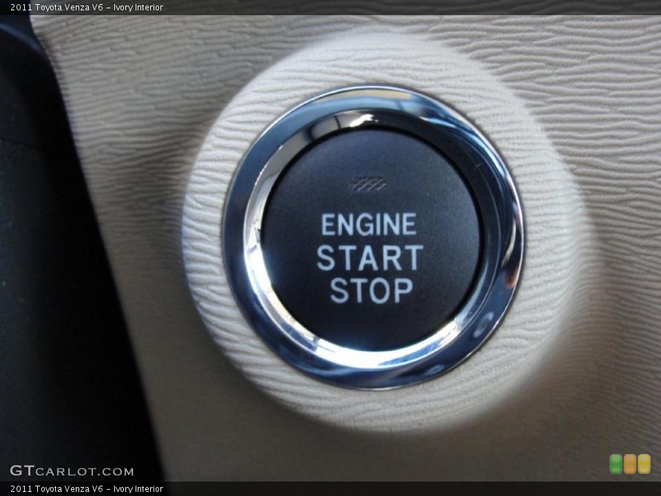 Ivory Interior Controls for the 2011 Toyota Venza V6 #42918598