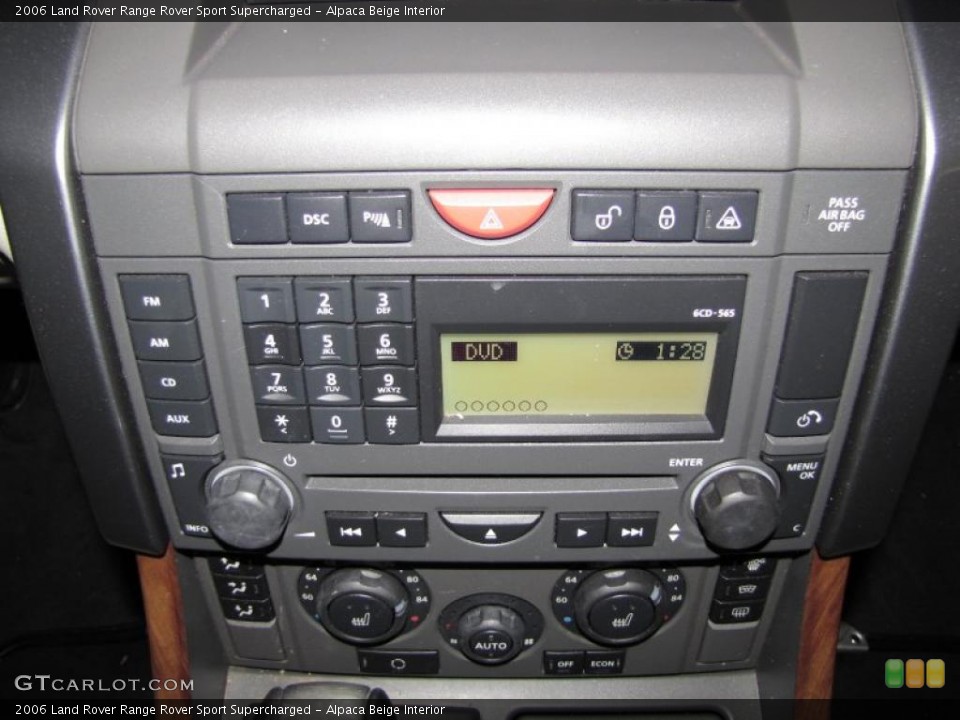 Alpaca Beige Interior Controls for the 2006 Land Rover Range Rover Sport Supercharged #42918606