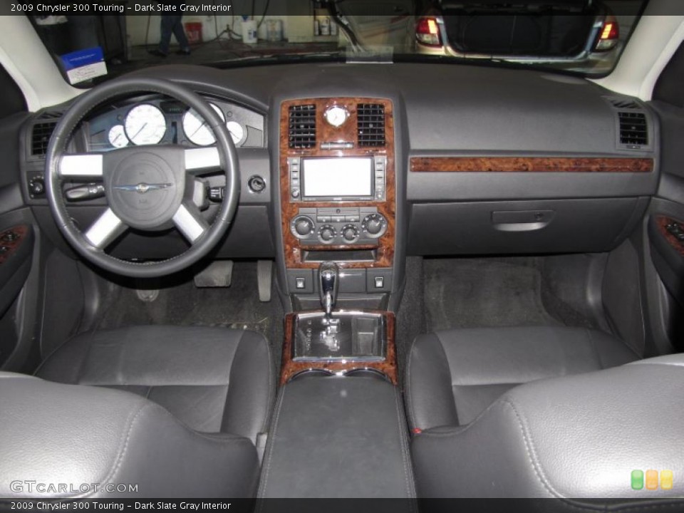 Dark Slate Gray Interior Dashboard for the 2009 Chrysler 300 Touring #42919398