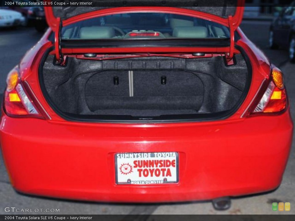Ivory Interior Trunk for the 2004 Toyota Solara SLE V6 Coupe #42923476