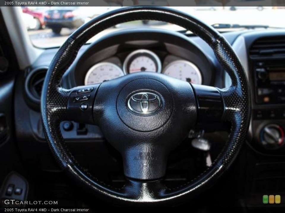 Dark Charcoal Interior Steering Wheel for the 2005 Toyota RAV4 4WD #42924132