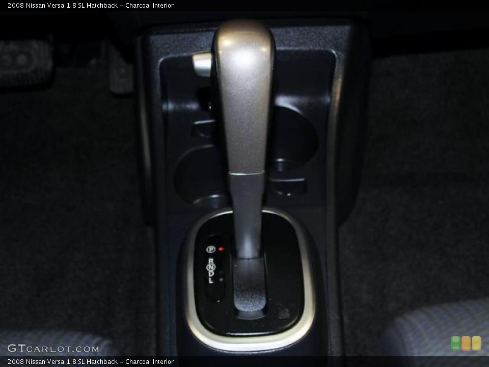 Charcoal Interior Transmission for the 2008 Nissan Versa 1.8 SL Hatchback #42924768