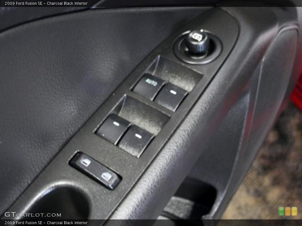 Charcoal Black Interior Controls for the 2009 Ford Fusion SE #42924980