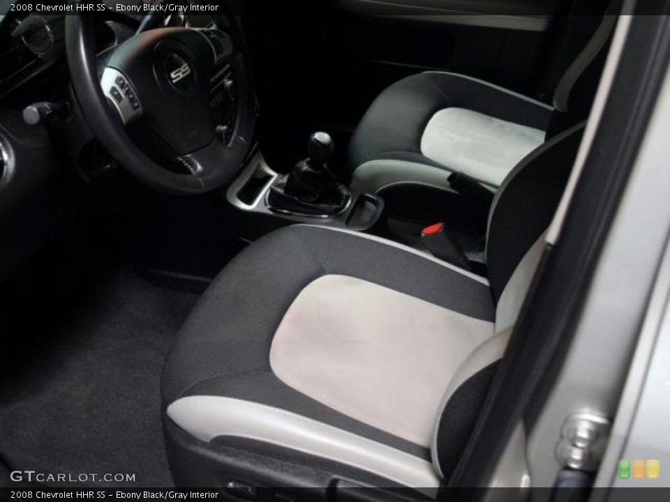 Ebony Black/Gray Interior Photo for the 2008 Chevrolet HHR SS #42925537