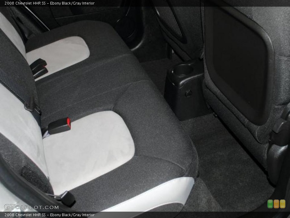 Ebony Black/Gray Interior Photo for the 2008 Chevrolet HHR SS #42925588