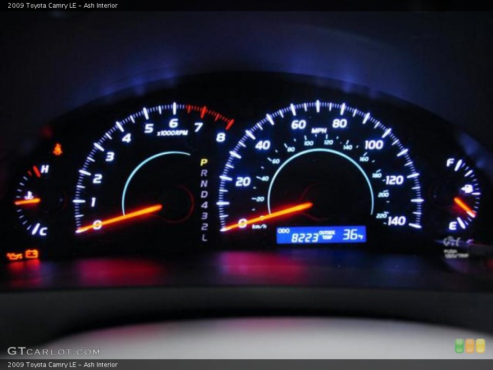 Ash Interior Gauges for the 2009 Toyota Camry LE #42926044
