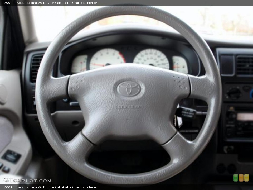 Charcoal Interior Steering Wheel for the 2004 Toyota Tacoma V6 Double Cab 4x4 #42926284