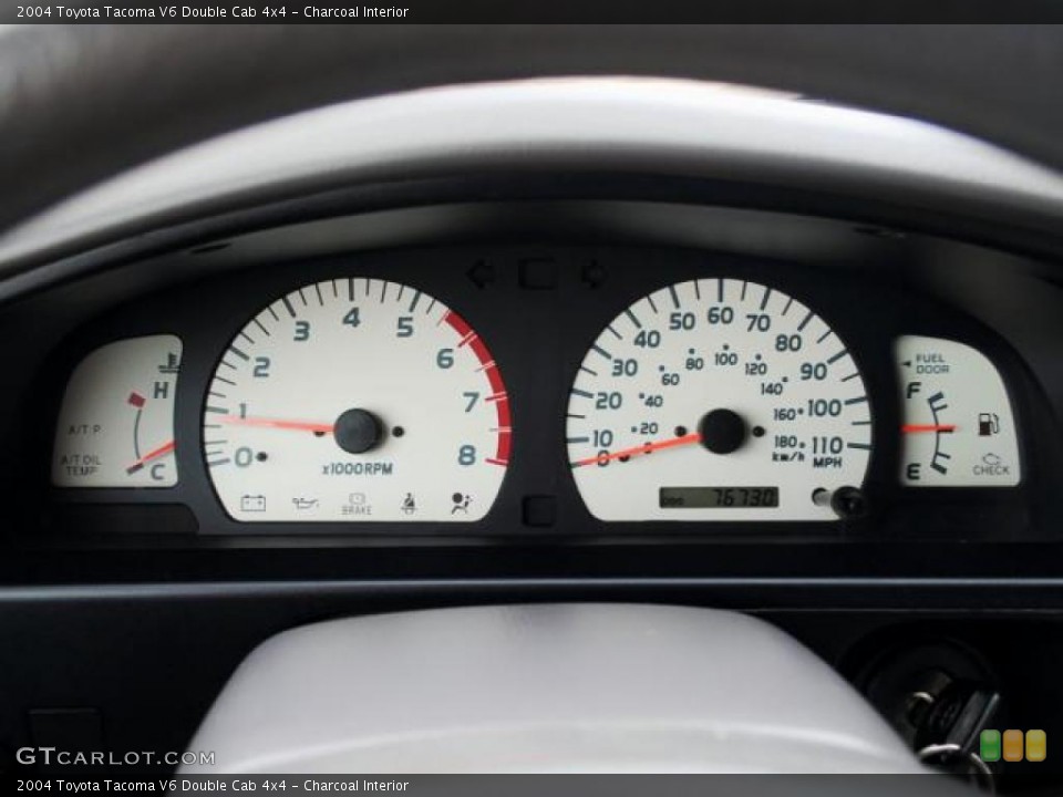 Charcoal Interior Gauges for the 2004 Toyota Tacoma V6 Double Cab 4x4 #42926300