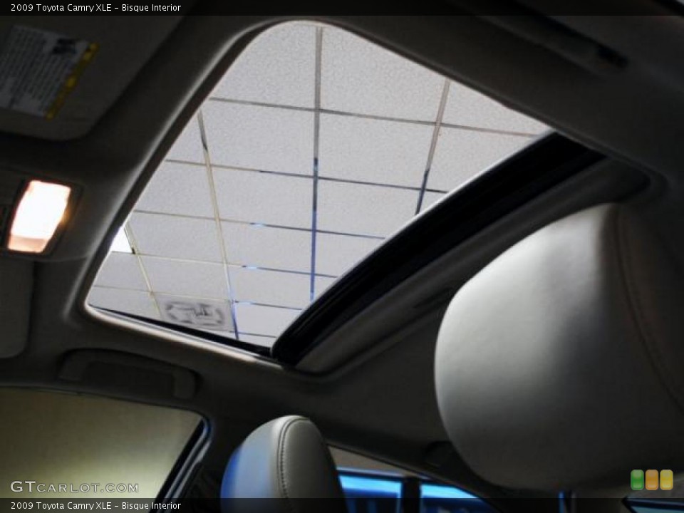 Bisque Interior Sunroof for the 2009 Toyota Camry XLE #42926404