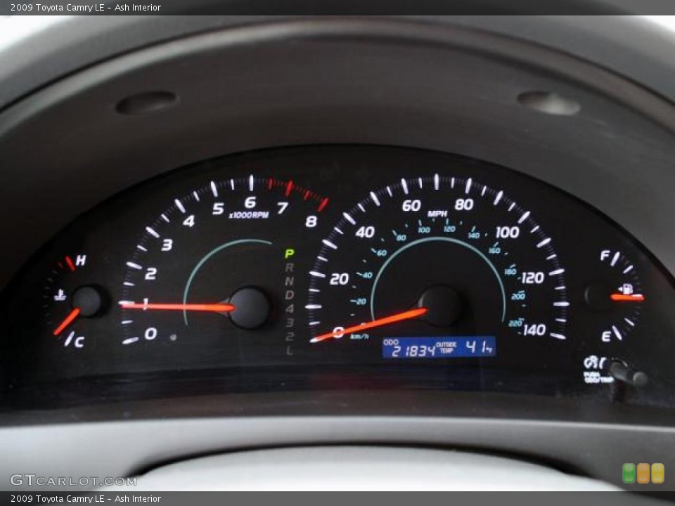 Ash Interior Gauges for the 2009 Toyota Camry LE #42927016
