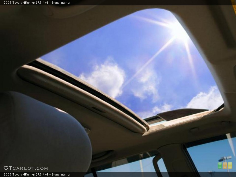 Stone Interior Sunroof for the 2005 Toyota 4Runner SR5 4x4 #42927204