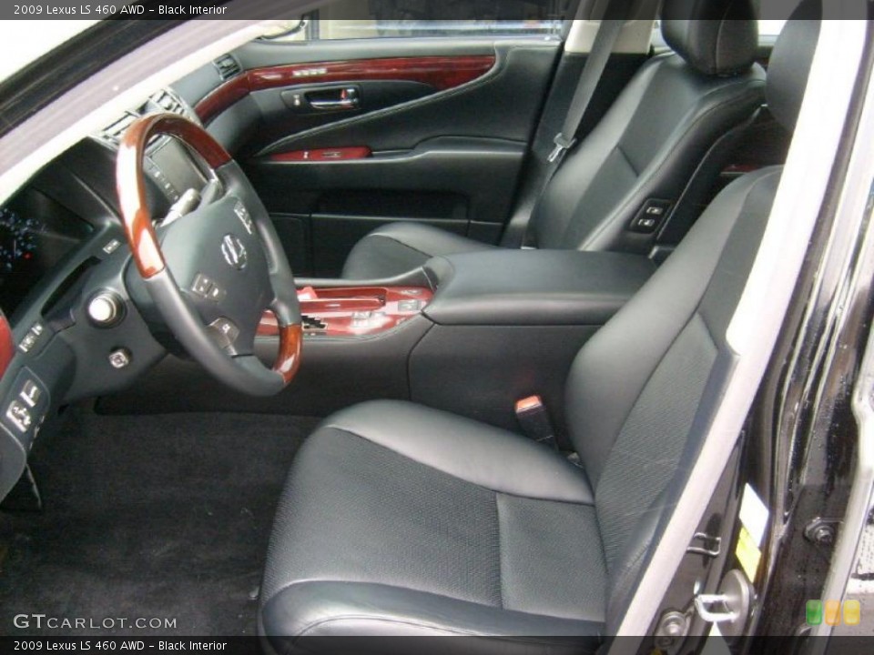 Black Interior Photo for the 2009 Lexus LS 460 AWD #42929179