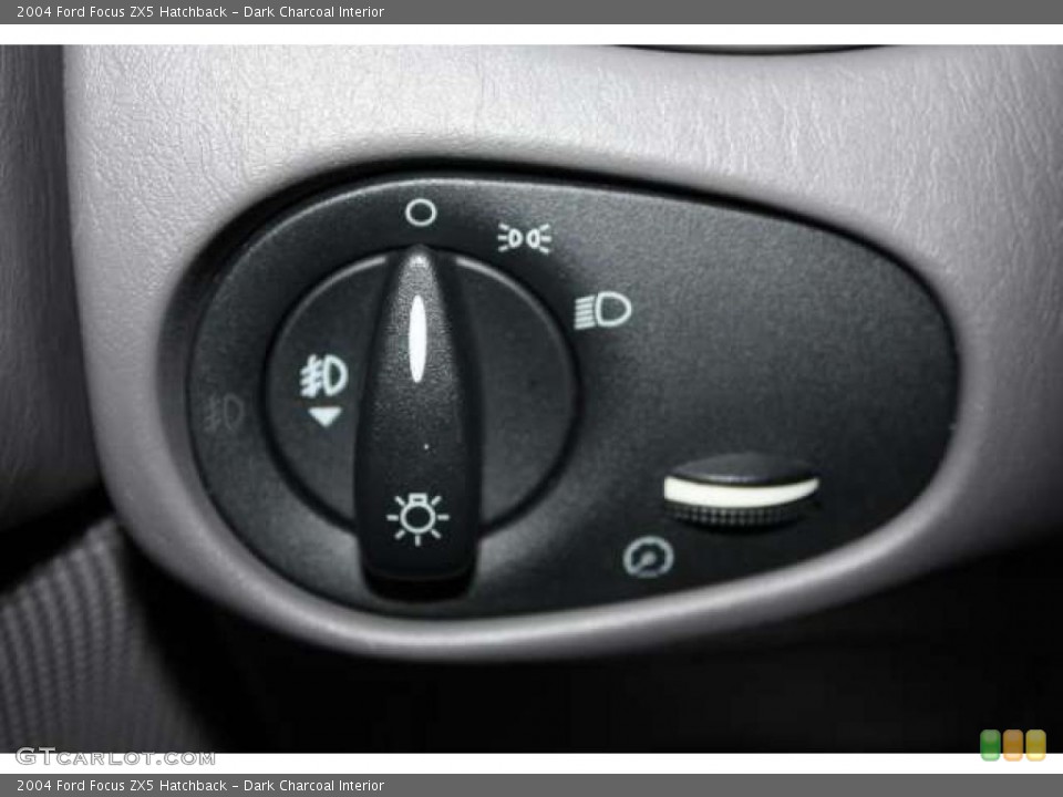 Dark Charcoal Interior Controls for the 2004 Ford Focus ZX5 Hatchback #42929215