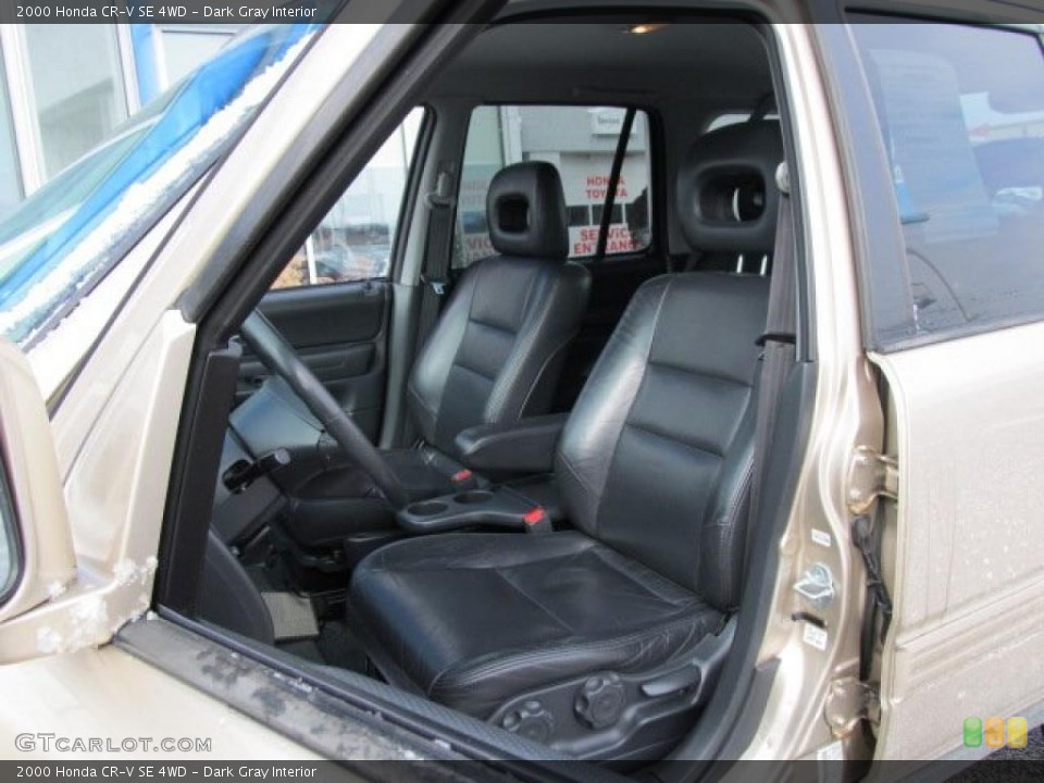 Dark Gray Interior Photo for the 2000 Honda CR-V SE 4WD #42932011