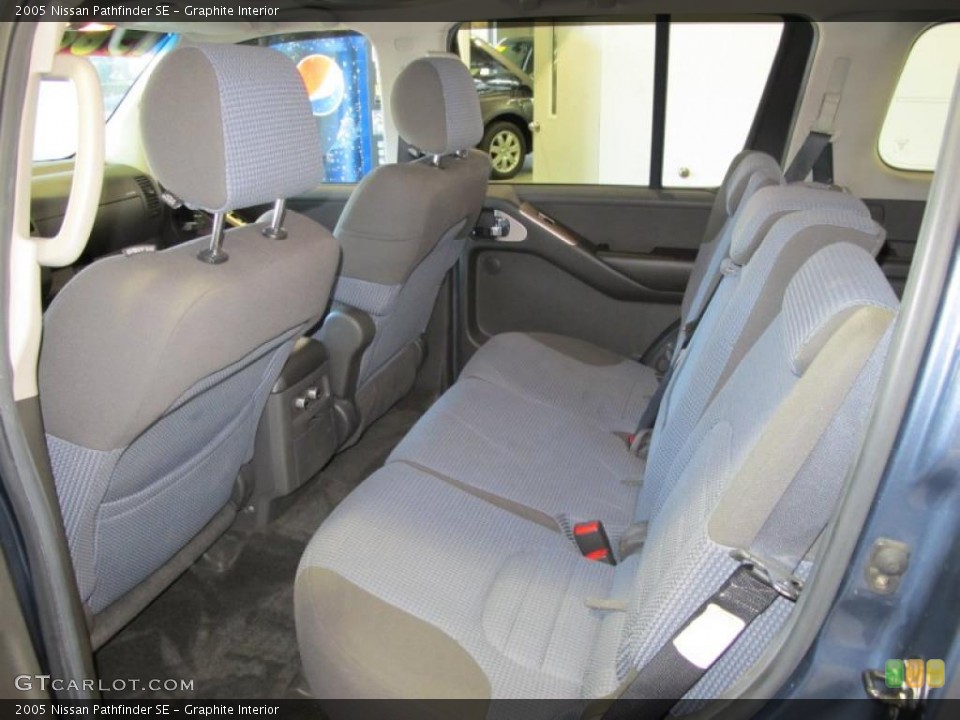 Graphite 2005 Nissan Pathfinder Interiors