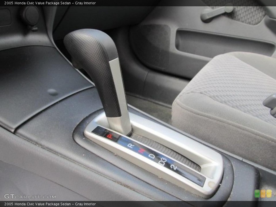 Gray Interior Transmission for the 2005 Honda Civic Value Package Sedan #42933277
