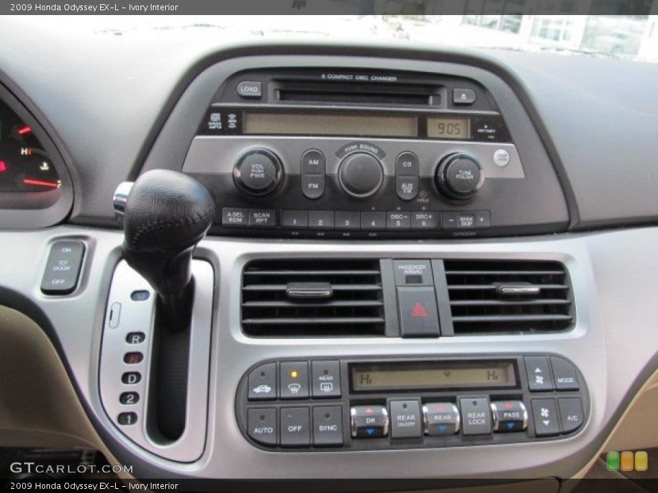 Ivory Interior Controls for the 2009 Honda Odyssey EX-L #42934411