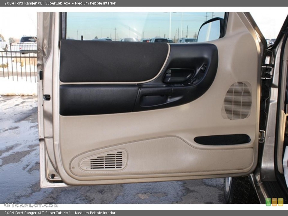 Medium Pebble Interior Door Panel for the 2004 Ford Ranger XLT SuperCab 4x4 #42935279