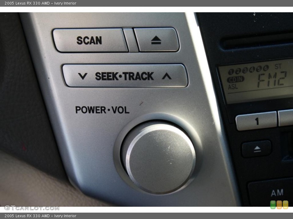 Ivory Interior Controls for the 2005 Lexus RX 330 AWD #42935859