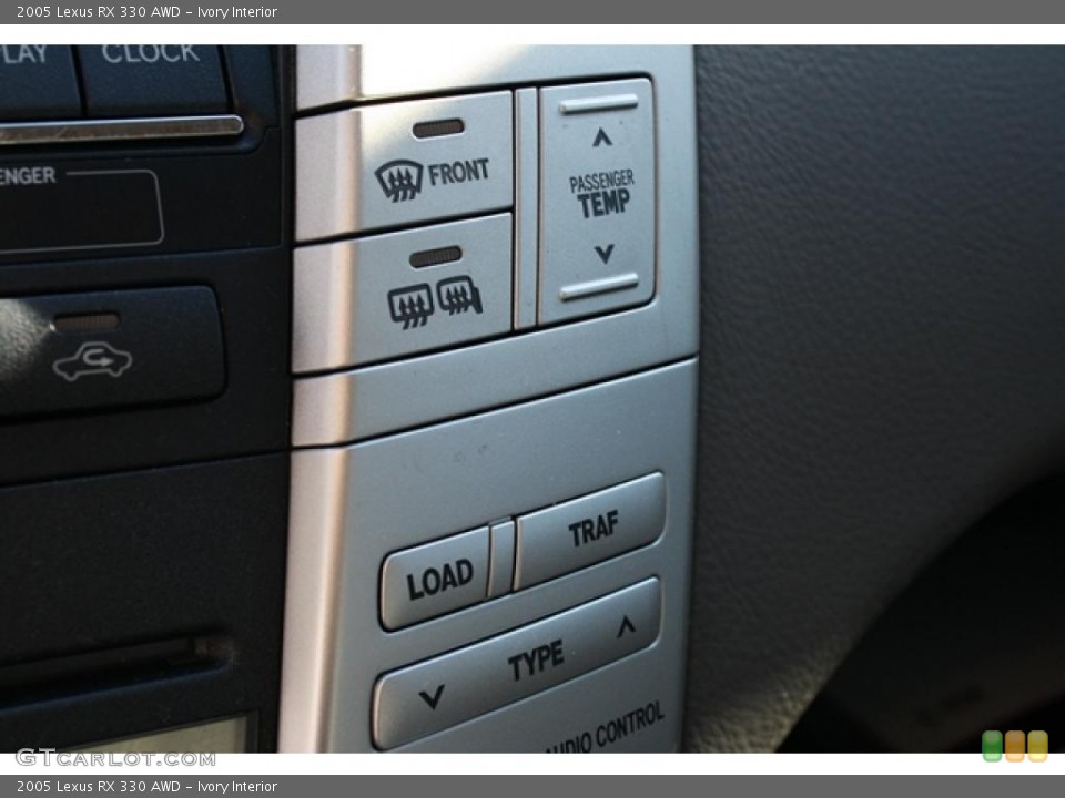 Ivory Interior Controls for the 2005 Lexus RX 330 AWD #42935875