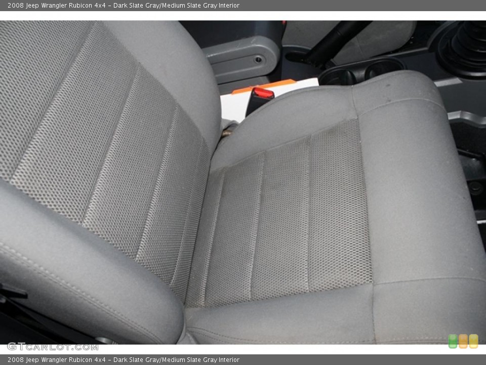Dark Slate Gray/Medium Slate Gray Interior Photo for the 2008 Jeep Wrangler Rubicon 4x4 #42938191