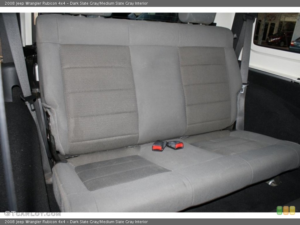 Dark Slate Gray/Medium Slate Gray Interior Photo for the 2008 Jeep Wrangler Rubicon 4x4 #42938207