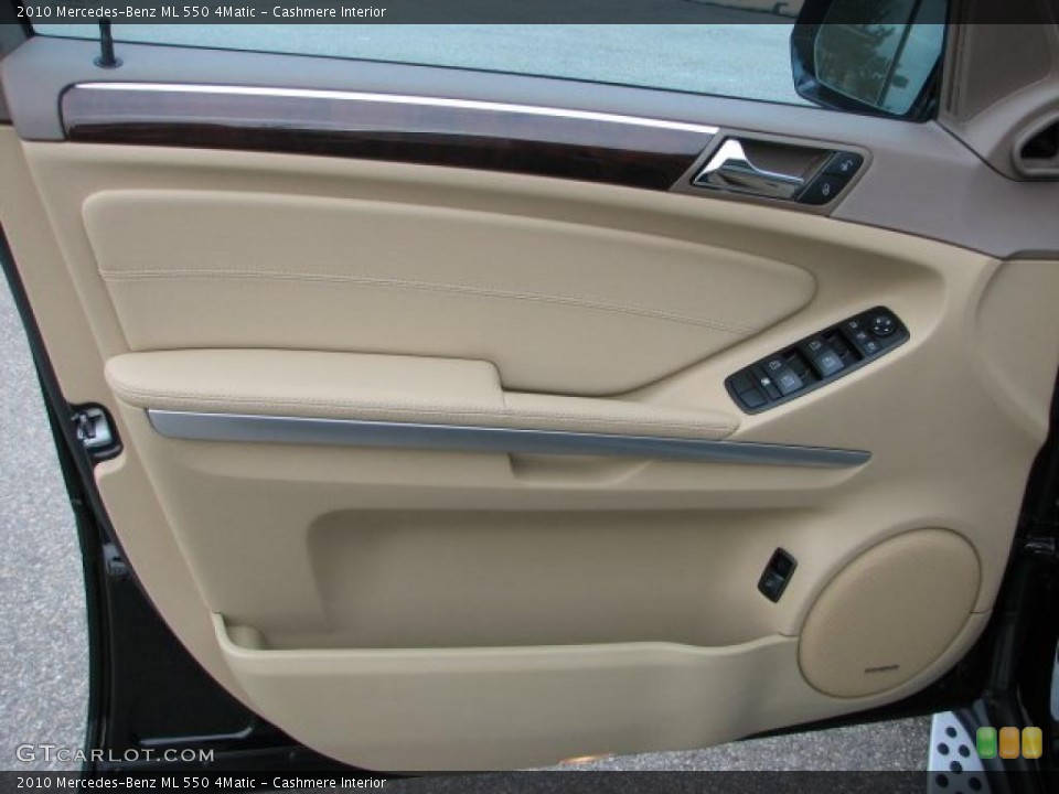 Cashmere Interior Door Panel for the 2010 Mercedes-Benz ML 550 4Matic #42938271