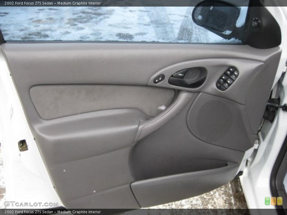 Medium Graphite Interior Door Panel for the 2002 Ford Focus ZTS Sedan #42940115