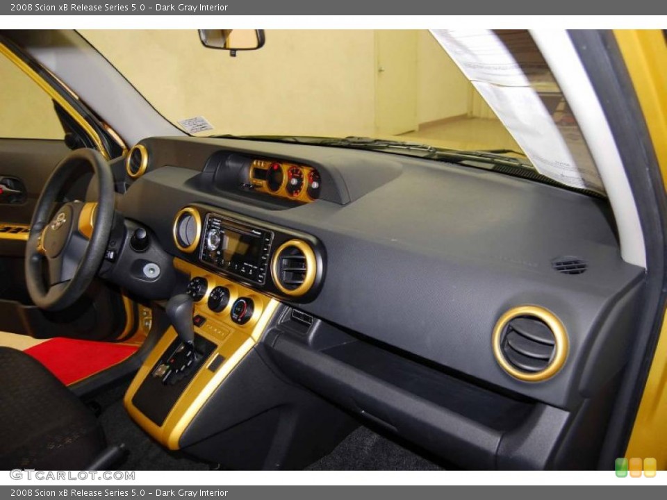 Dark Gray Interior Dashboard for the 2008 Scion xB Release Series 5.0 #42941563