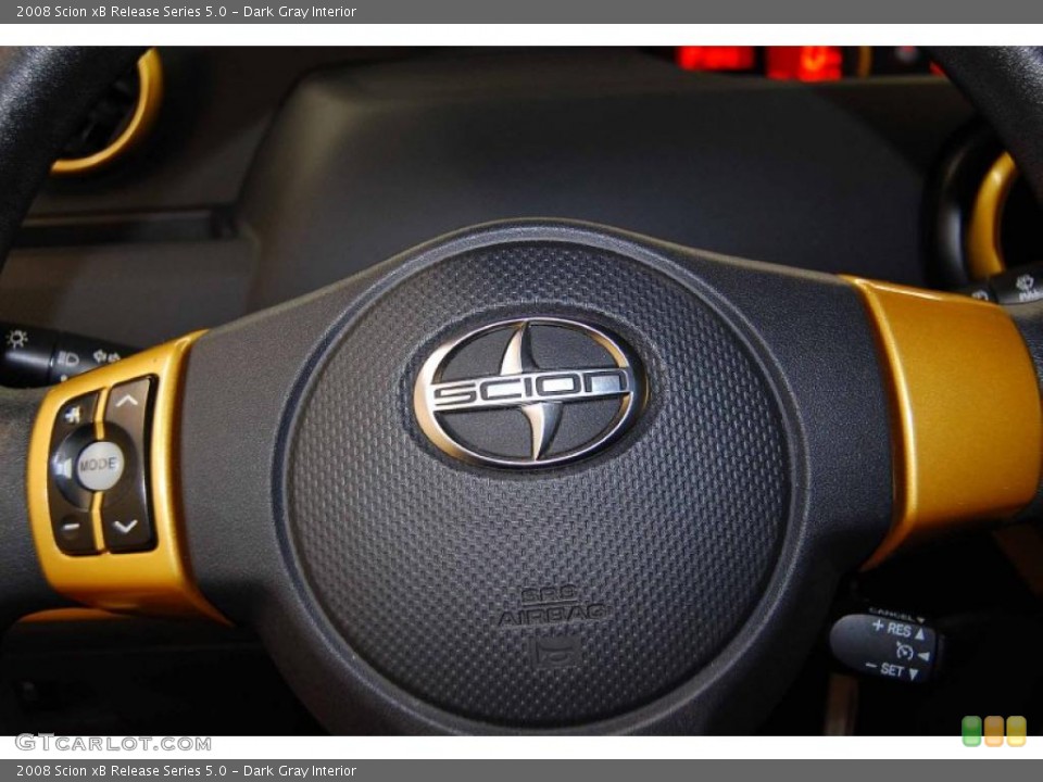 Dark Gray Interior Controls for the 2008 Scion xB Release Series 5.0 #42941639