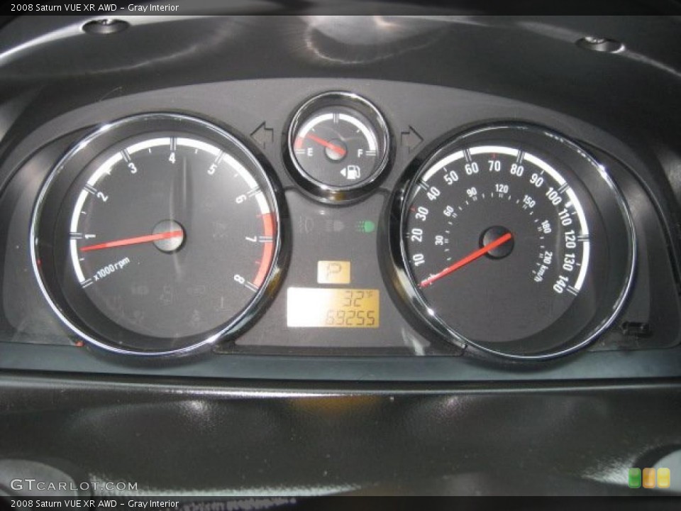 Gray Interior Gauges for the 2008 Saturn VUE XR AWD #42942331