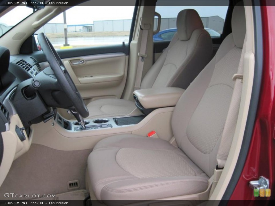 Tan Interior Photo for the 2009 Saturn Outlook XE #42946819