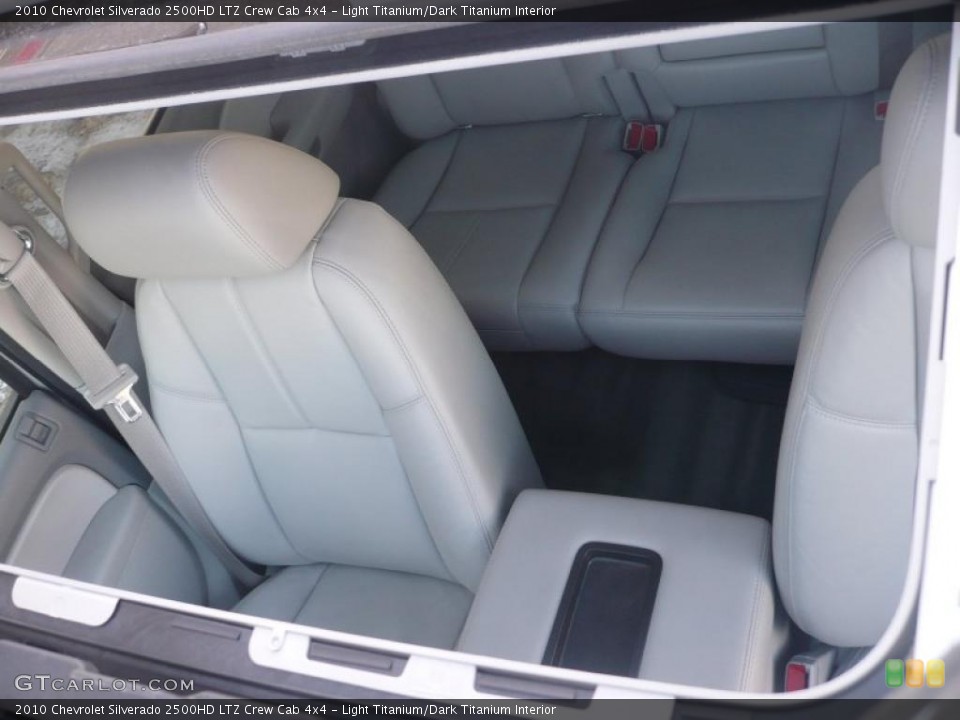 Light Titanium/Dark Titanium Interior Sunroof for the 2010 Chevrolet Silverado 2500HD LTZ Crew Cab 4x4 #42947257