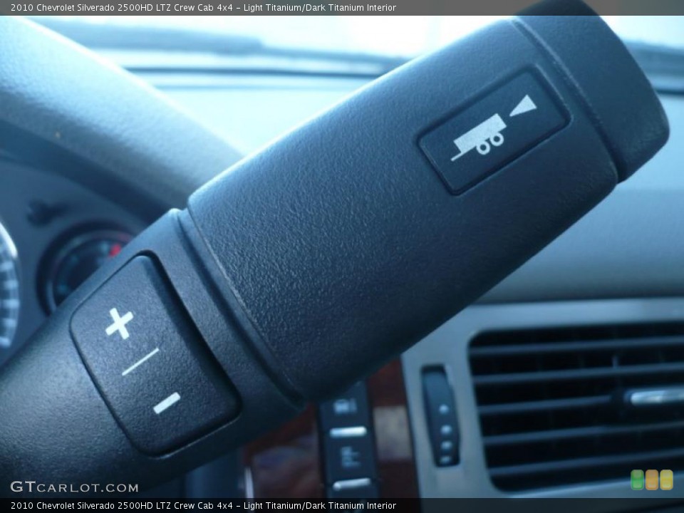 Light Titanium/Dark Titanium Interior Transmission for the 2010 Chevrolet Silverado 2500HD LTZ Crew Cab 4x4 #42947319