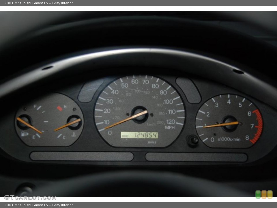 Gray Interior Gauges for the 2001 Mitsubishi Galant ES #42948071