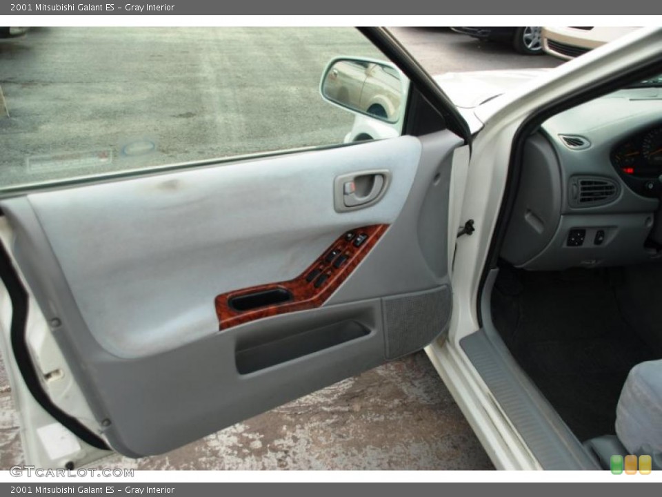 Gray Interior Door Panel for the 2001 Mitsubishi Galant ES #42948111