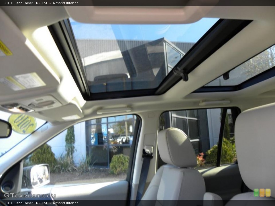 Almond Interior Sunroof for the 2010 Land Rover LR2 HSE #42948263
